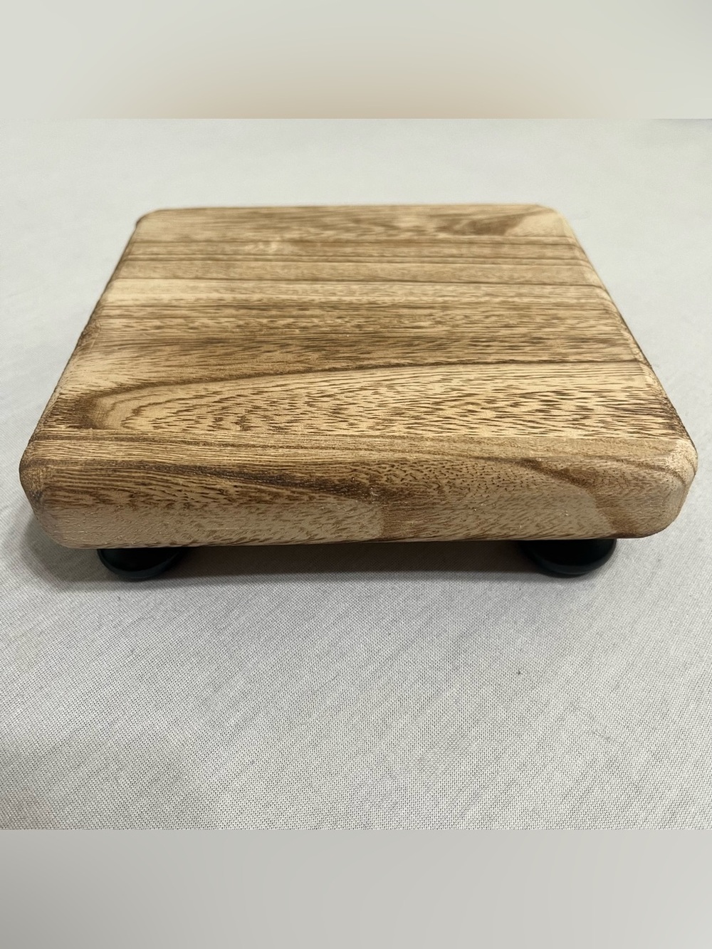 Wooden Square Plant/Display Riser - Wood 6”